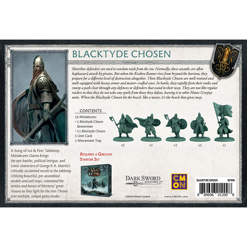 A Song of Ice and Fire : Tabletop Miniatures Game - Blacktyde Chosen
